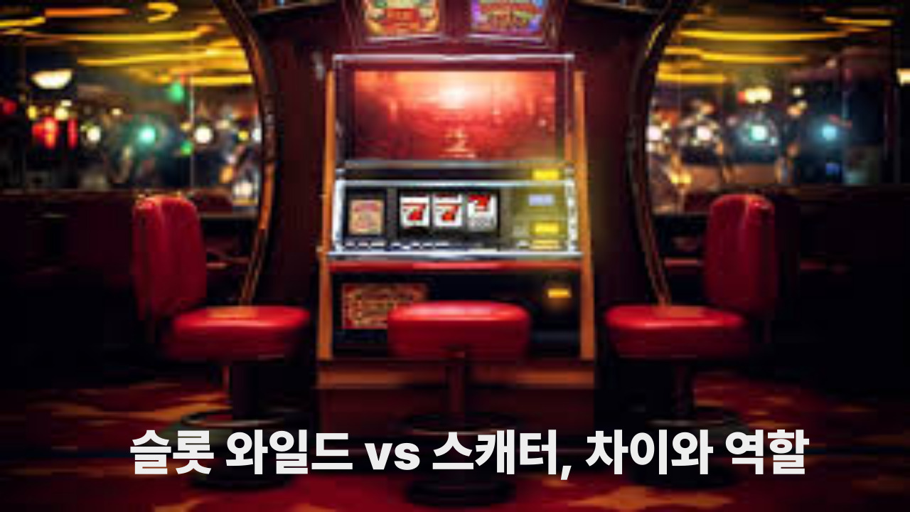슬롯 와일드 vs 스캐터, 차이와 역할