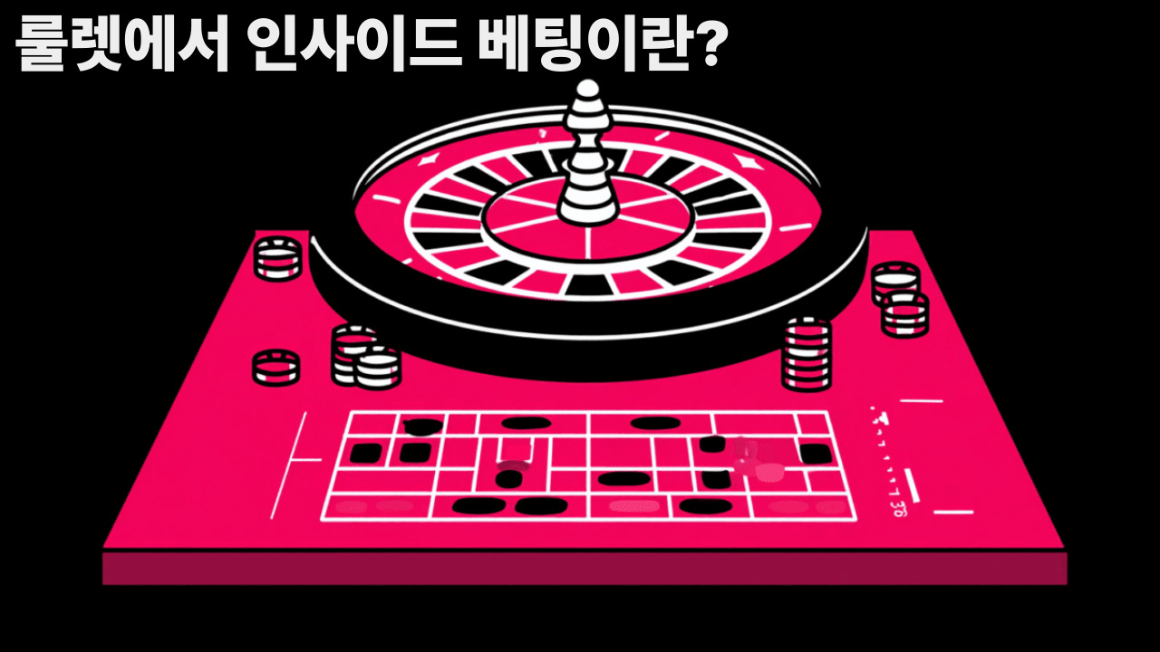 룰렛에서 인사이드 베팅이란?