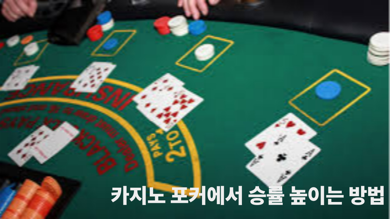 카지노 포커에서 승률 높이는 방법