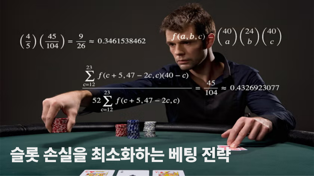 슬롯 손실을 최소화하는 베팅 전략              