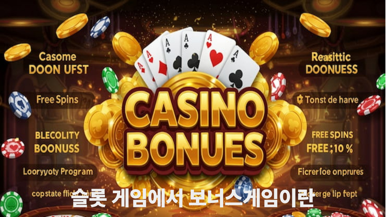 슬롯 게임에서 보너스게임이란