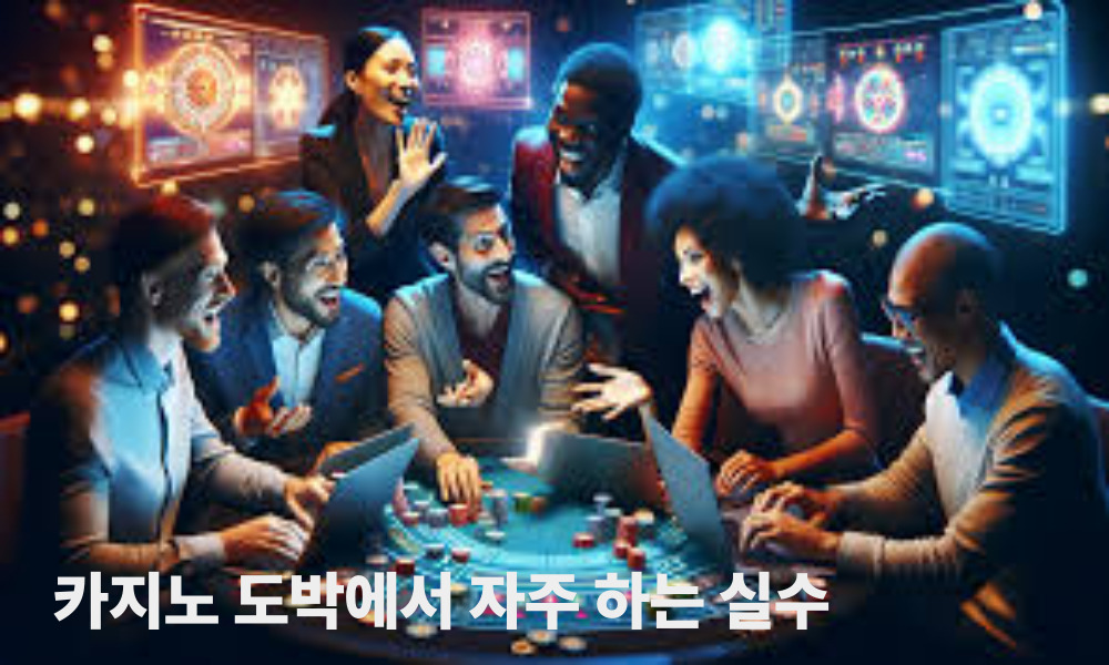 카지노 도박에서 자주 하는 실수