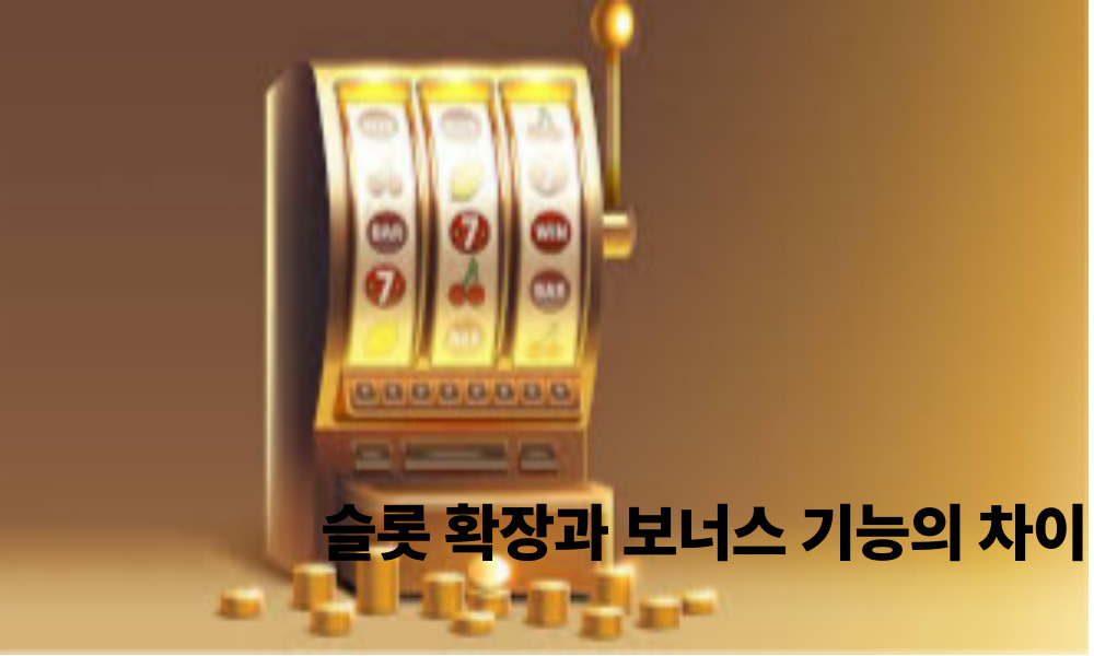 슬롯 확장과 보너스 기능의 차이