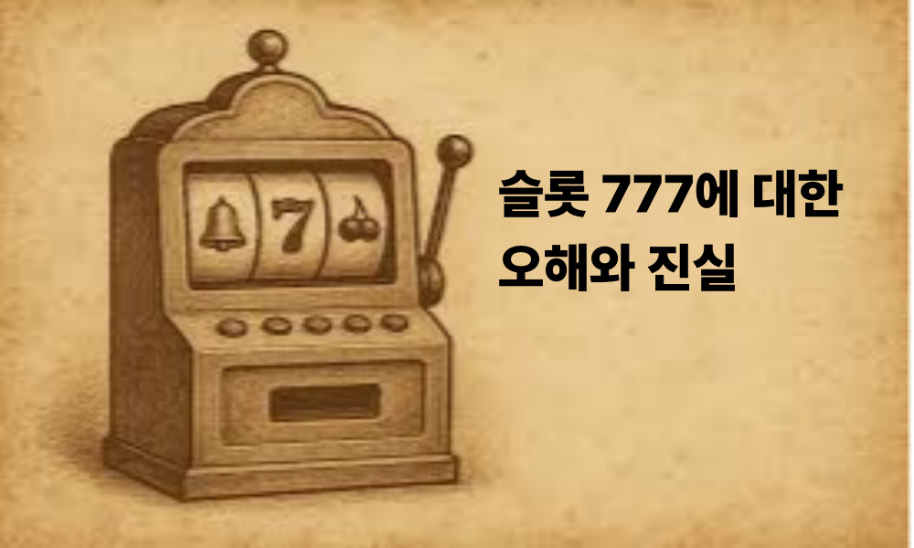 슬롯 777에 대한 오해와 진실