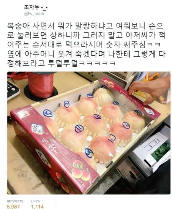 친절한-과일장수