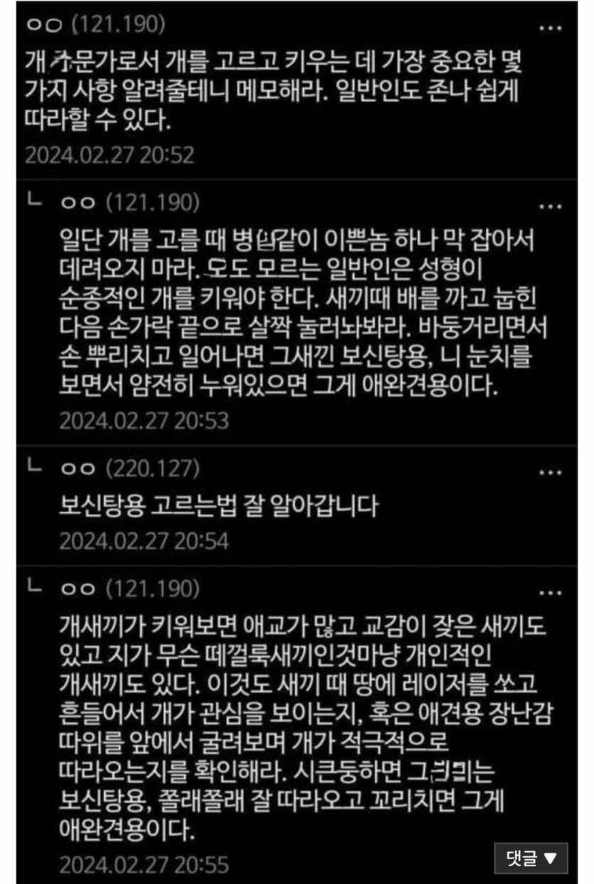 인터넷-어둠의-강형욱이-알려주는-순종적인-개-고르는법