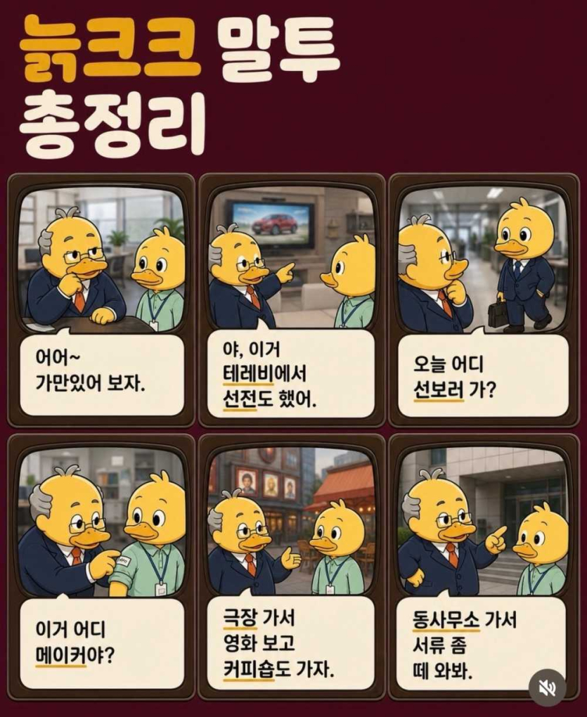 늙크크-말투-총정리