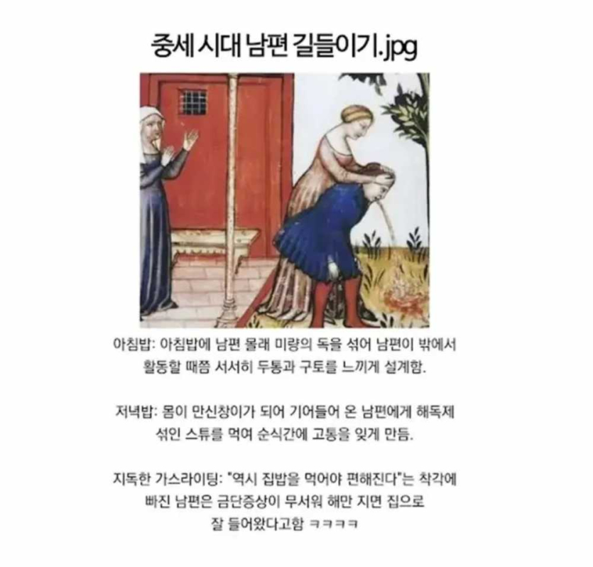 중세시대-남편-길들이기